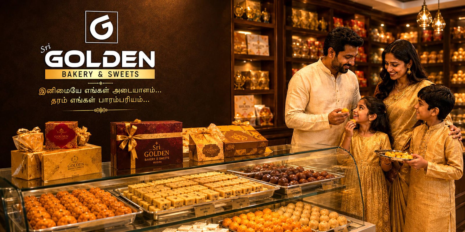 Sri Golden Bakery & Sweets, Musiri | Trichy | Tamilnadu